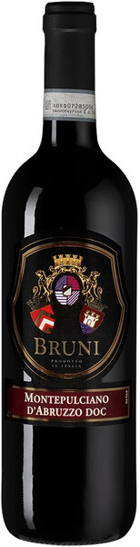 

Вино "Bruni" Montepulciano d'Abruzzo DOC, 2021, 0,75 л