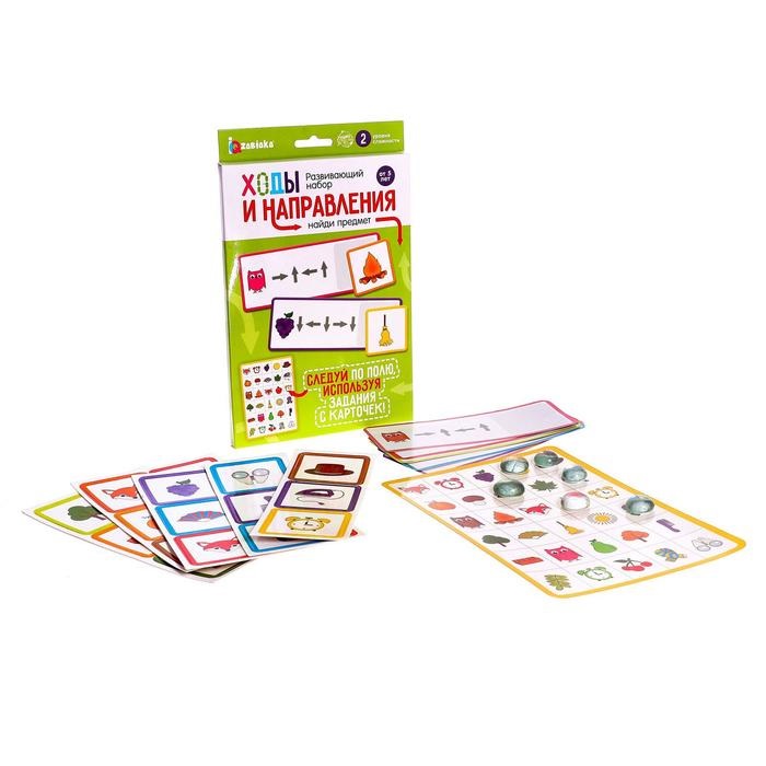 

Развивающая игрушка ZABIAKA Ходы и направления, Найди предмет 6533767