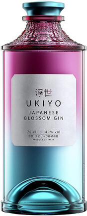 

Джин Ukiyo Japanese Blossom 40% 0,7 л