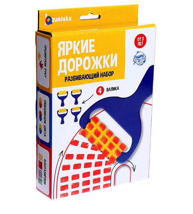 

Развивающая игра ZABIAKA Яркие дорожки 6892341