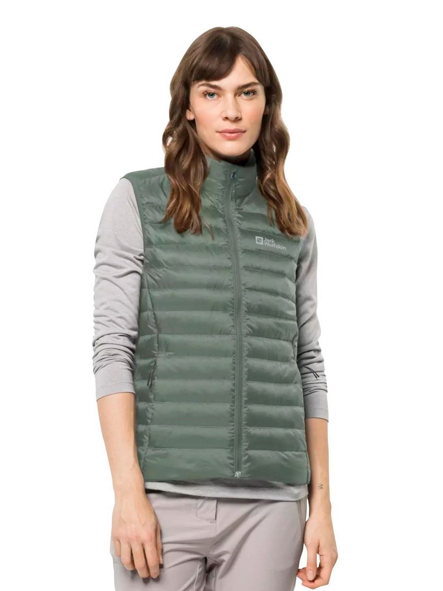 

Утепленный жилет женский Jack Wolfskin JA421G01V зеленый S, JA421G01V