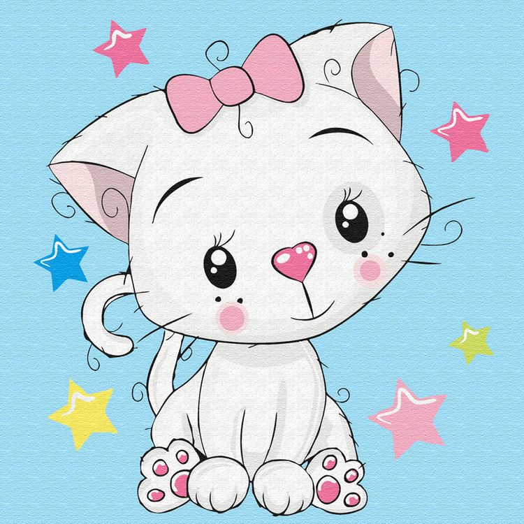 

Картина по номерам Molly Милая кошечка, Милая кошечка
