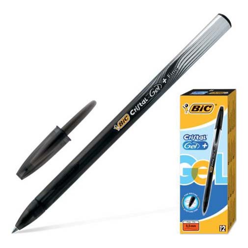 

Ручка гелевая Bic Cristal черная