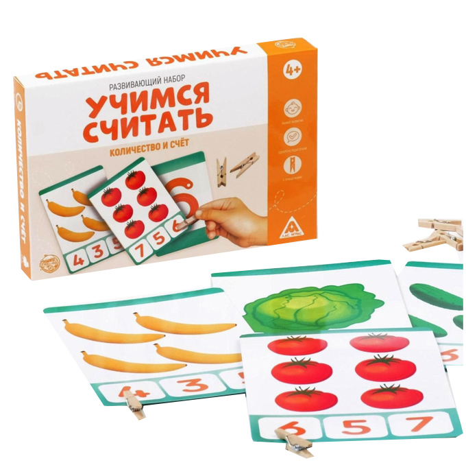 

Развивающая игра Лас Играс Учимся считать, Количество и счет 5865640