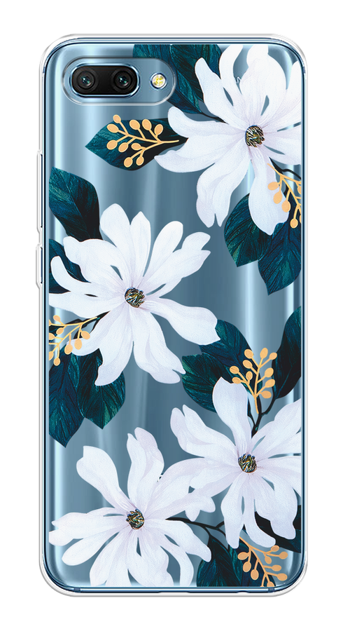 

Чехол на Honor 10 "Delilah Flower", Зеленый;белый, 65350-1