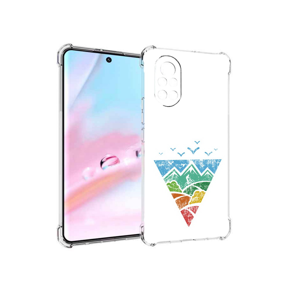 

Чехол MyPads Лес земля море чайки для Huawei Nova 8 (ANG-LX1), Прозрачный, Tocco