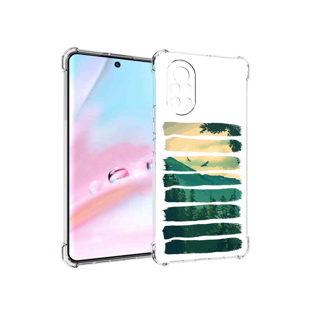 

Чехол MyPads Лесная чаща для Huawei Nova 8 (ANG-LX1), Прозрачный, Tocco
