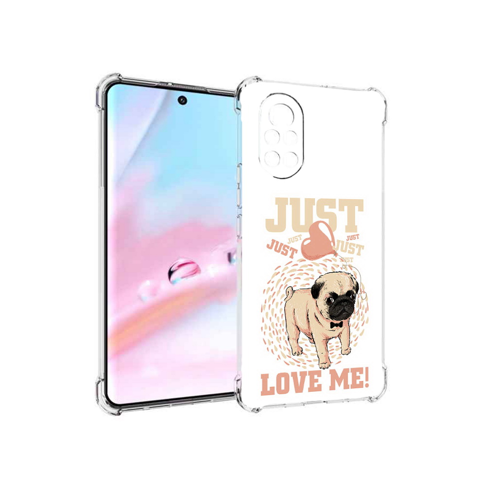 

Чехол MyPads Люби меня для Huawei Nova 8 (ANG-LX1), Прозрачный, Tocco