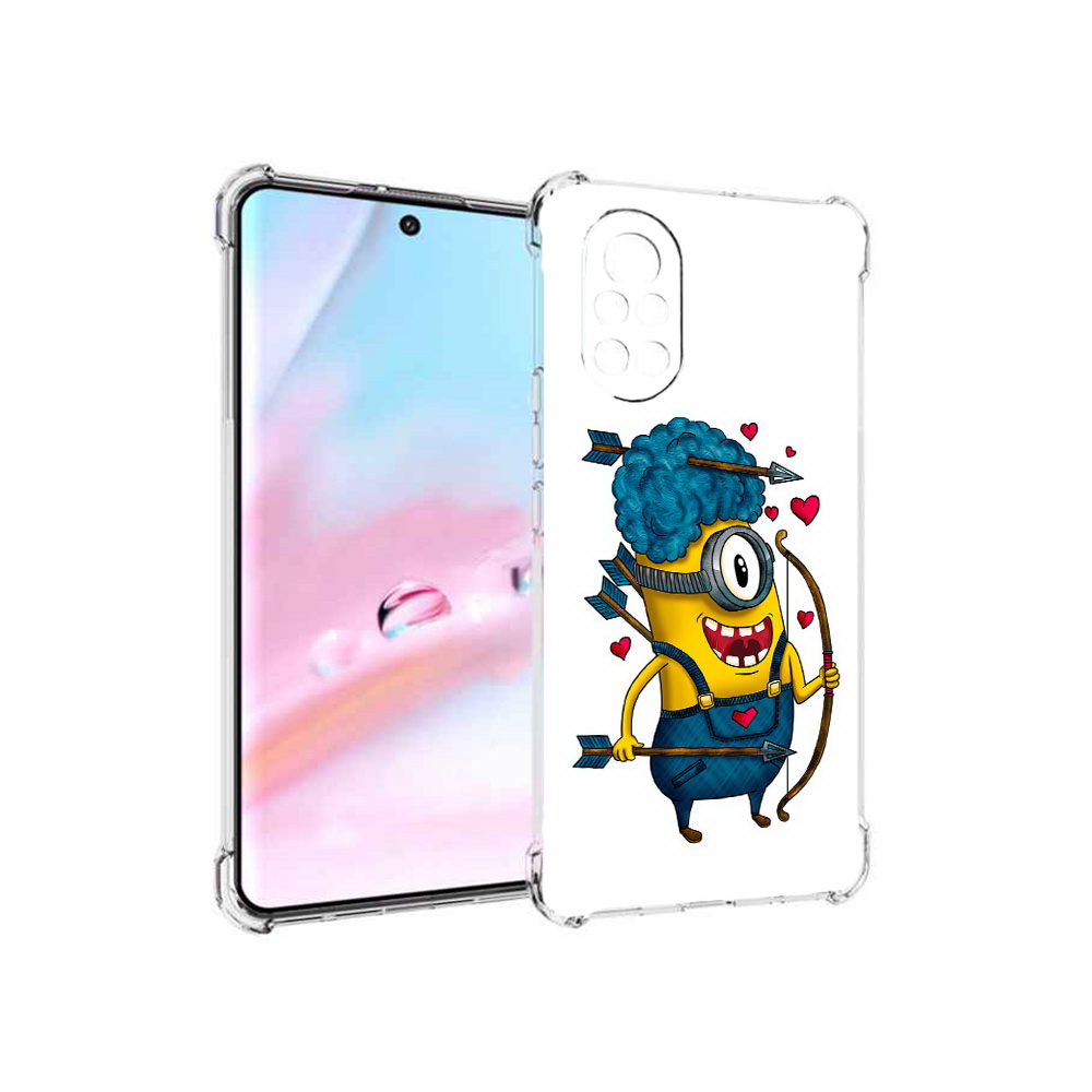 

Чехол MyPads Миньон купидон для Huawei Nova 8 (ANG-LX1), Прозрачный, Tocco