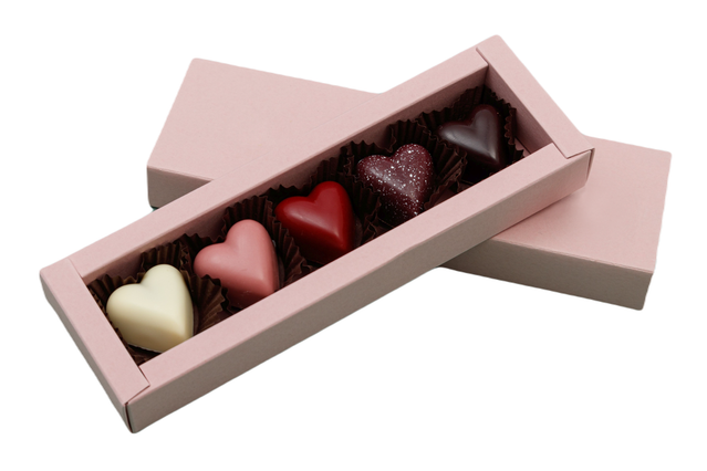Набор шоколадных конфет VioChoco Магия любви ассорти ручной работы, 70 грамм
