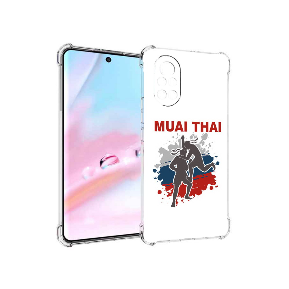 

Чехол MyPads Муайтай для Huawei Nova 8 (ANG-LX1), Прозрачный, Tocco