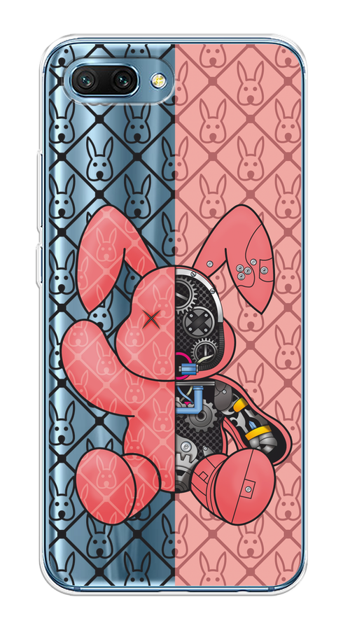 

Чехол на Honor 10 "Киборг-заяц розовый", Розовый;прозрачный;черный, 65350-1