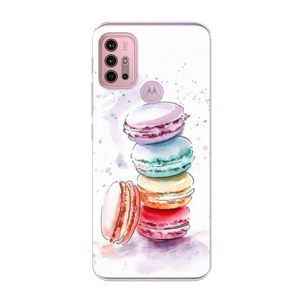 

Чехол Awog на Lenovo K13 Note/Motorola Moto G10/G20/G30 "Пирамидка макарони 2", Разноцветный, 242350-10