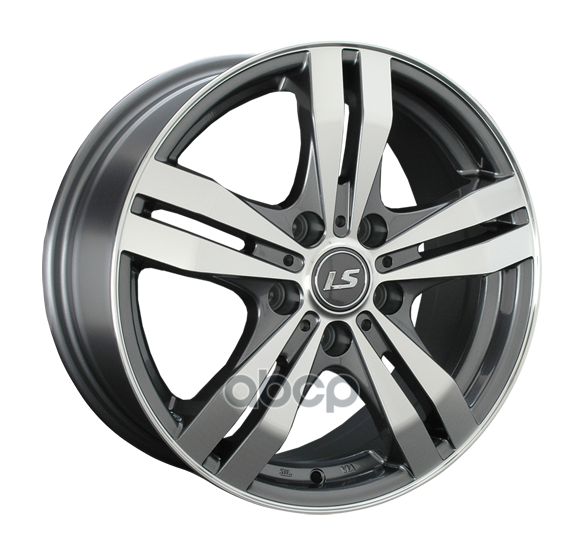 

Колесный диск LS WHEELS, 142 6.5x16/5x114.3ET45 73.1 Gmf, Серый;серебристый