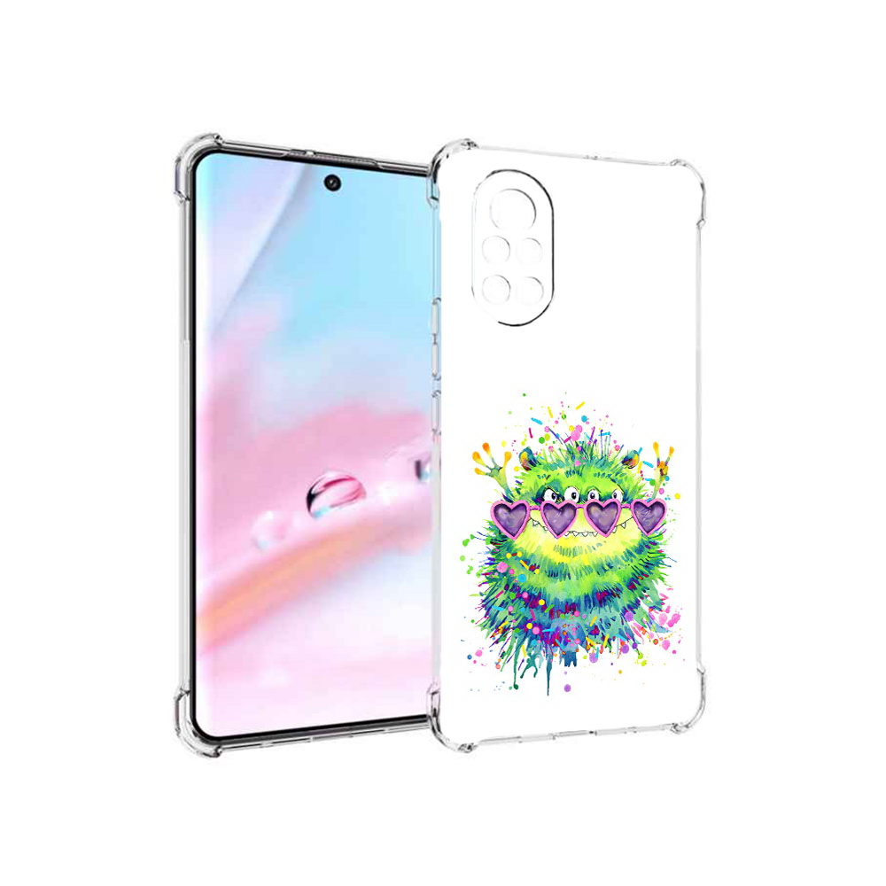 

Чехол MyPads Пушистый персонаж для Huawei Nova 8 (ANG-LX1), Прозрачный, Tocco
