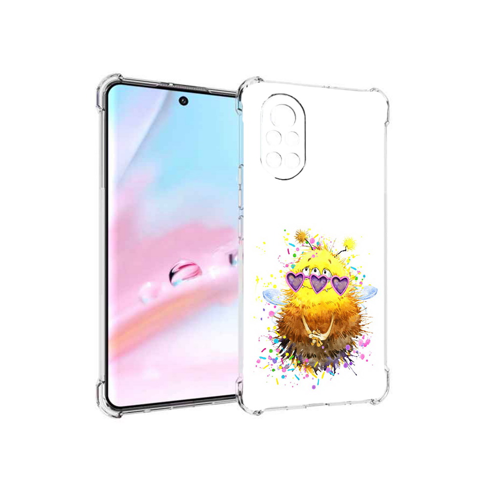 

Чехол MyPads Пушитый шмель для Huawei Nova 8 (ANG-LX1), Прозрачный, Tocco