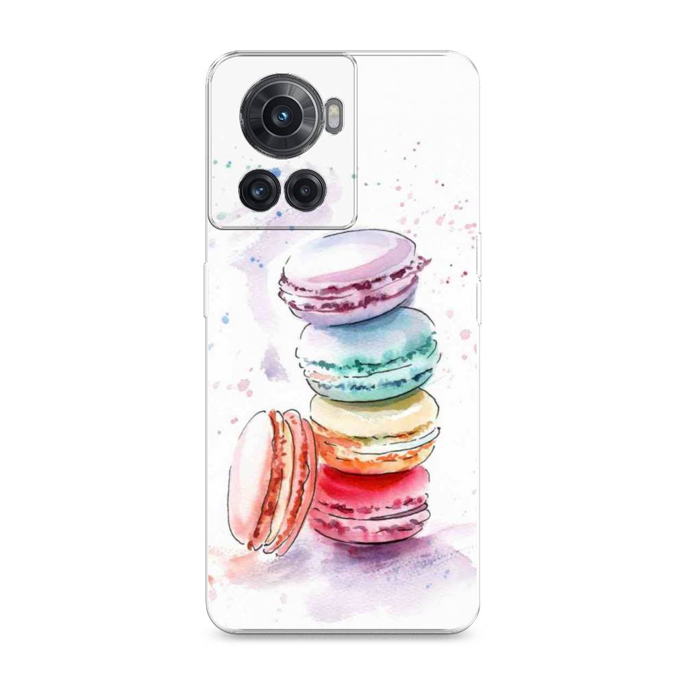 

Чехол Awog на OnePlus 10R / ВанПлас 10R "Пирамидка макарони 2", Разноцветный, 152950-10