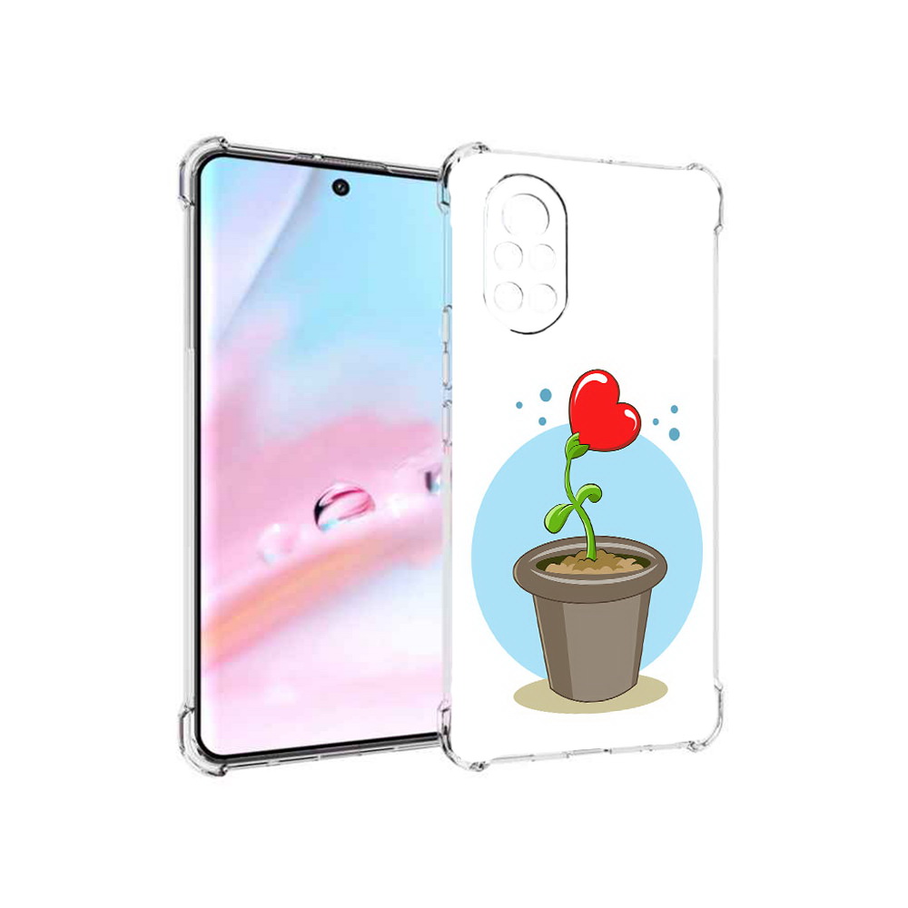 

Чехол MyPads Растение любви 14 февраля для Huawei Nova 8 (ANG-LX1), Прозрачный, Tocco