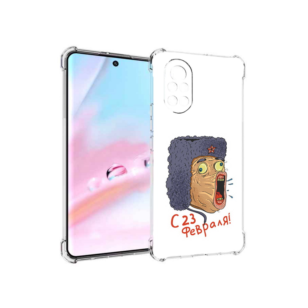 

Чехол MyPads 23 февраля смешная эмоция для Huawei Nova 8 (ANG-LX1), Прозрачный, Tocco