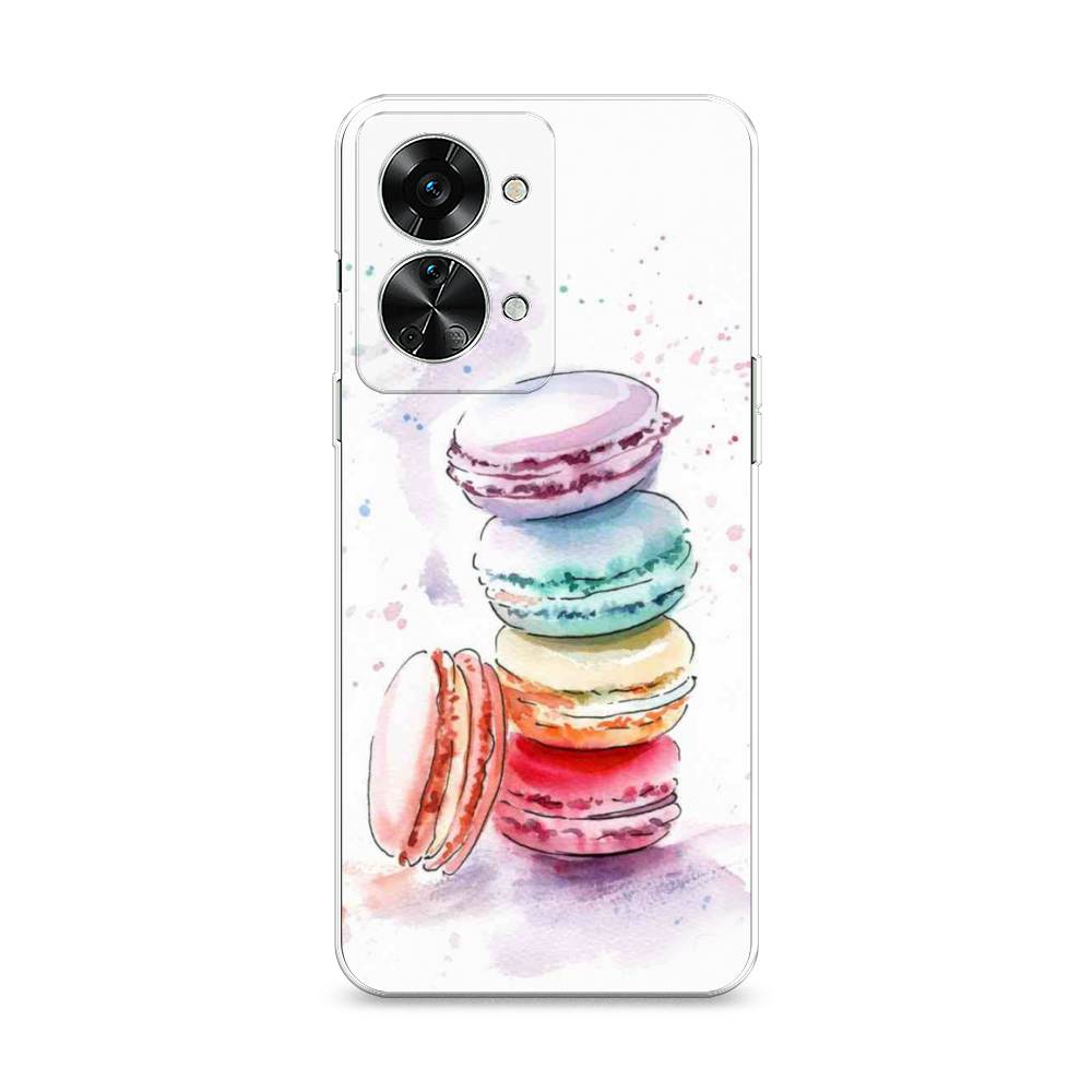 

Чехол Awog на OnePlus Nord 2T / ВанПлас Норд 2T "Пирамидка макарони 2", Разноцветный, 153250-10