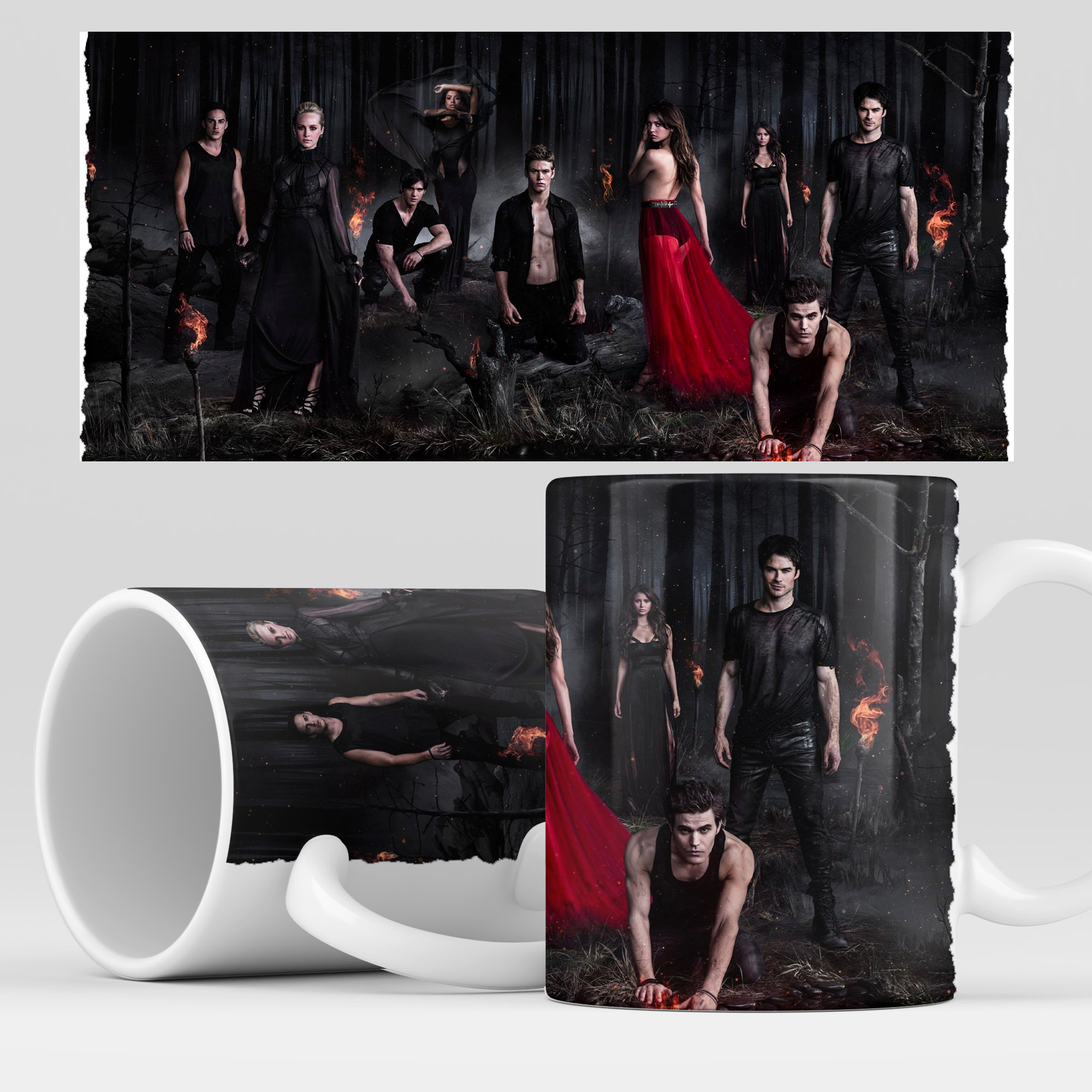 

Кружка RocketCup с принтом "Дневники Вампиров", VampireDiaries03