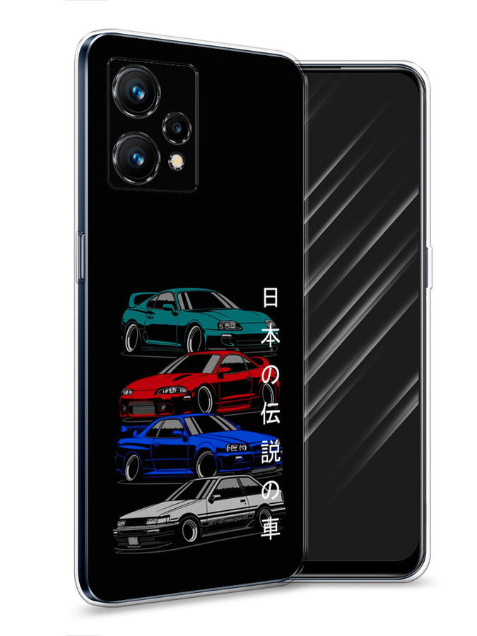 

Чехол Awog на Realme 9 "JDM Legend cars", Разноцветный, 257250-5