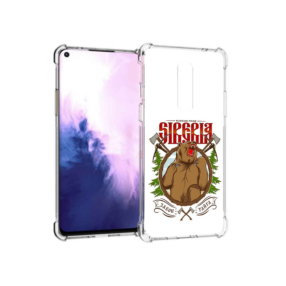 

Чехол MyPads Tocco для OnePlus 8 Тайга (PT147214.134.168), Прозрачный, Tocco