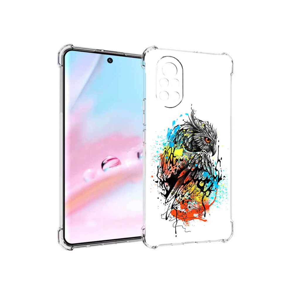 

Чехол MyPads Творческая сова для Huawei Nova 8 (ANG-LX1), Прозрачный, Tocco