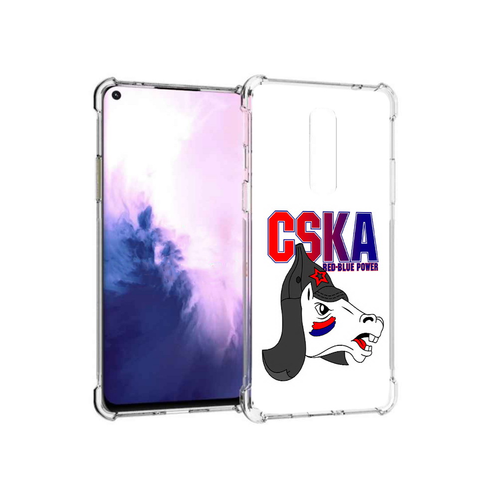 

Чехол MyPads Tocco для OnePlus 8 ФК ЦСК лошадка россия (PT147214.134.179), Прозрачный, Tocco