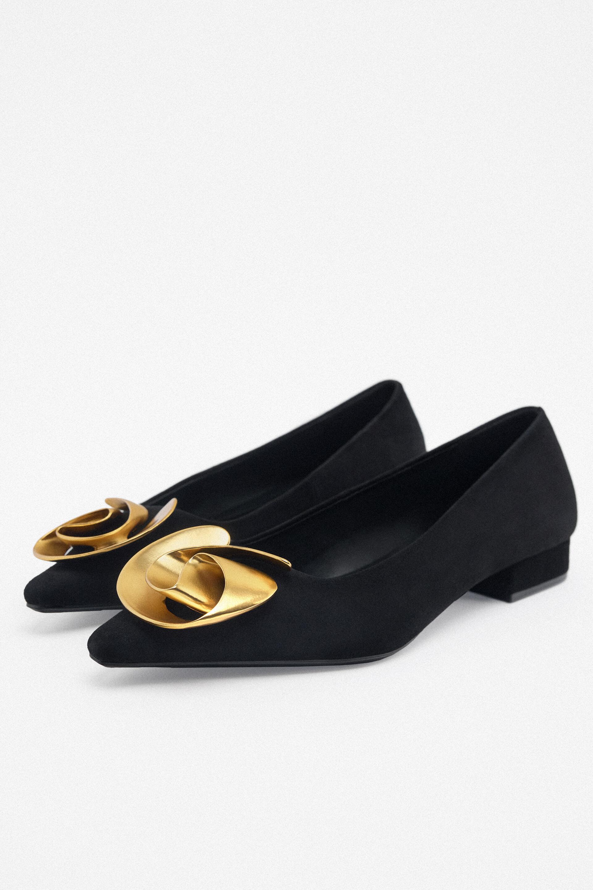 

Туфли женские ZARA 11501110 черные 40 EU (доставка из-за рубежа), 11501110