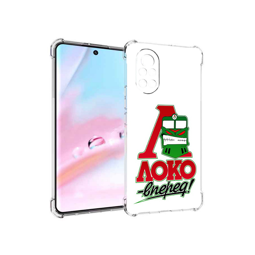 

Чехол MyPads ФК локо вперед для Huawei Nova 8 (ANG-LX1), Прозрачный, Tocco