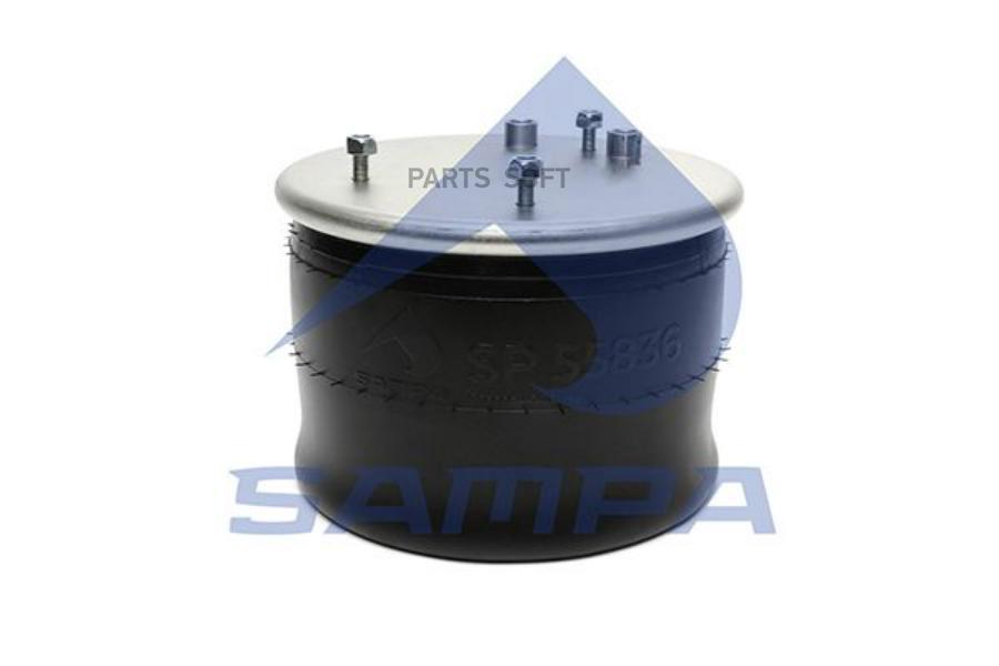 

SAMPA SP55836K02 SASP 55836-K02_пневмопод. со стаканом 3 шп. M10 треуг.,2 отв.шт.M16. Пор