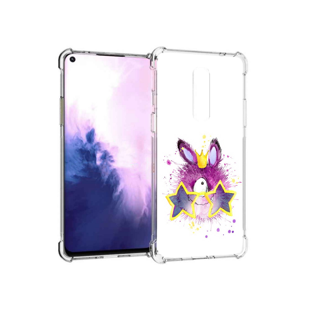 

Чехол MyPads Tocco для OnePlus 8 Шуршуля (PT147214.134.202), Прозрачный, Tocco