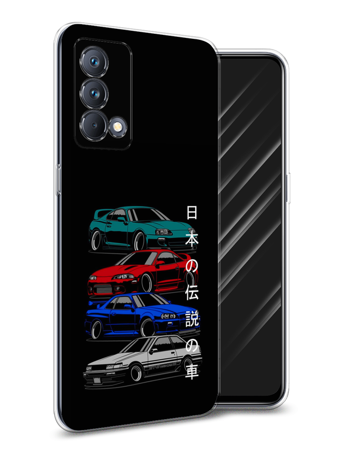

Чехол Awog на Realme GT Master Edition "JDM Legend cars", Разноцветный, 2510450-5