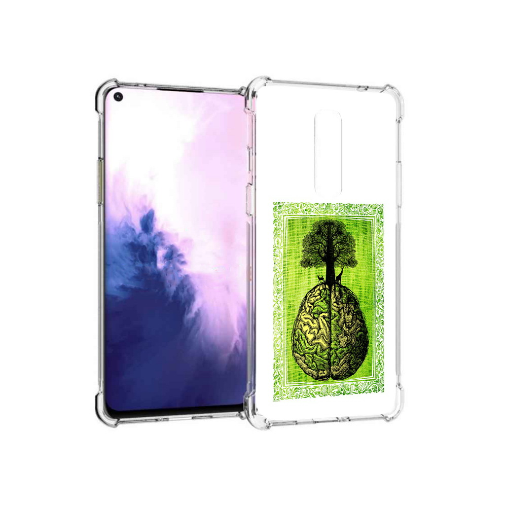 

Чехол MyPads Tocco для OnePlus 8 абстракция здоровый мозг (PT147214.134.211), Прозрачный, Tocco