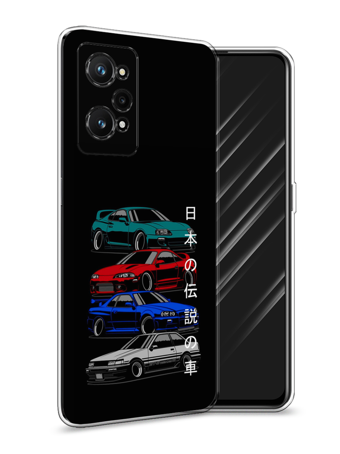 

Чехол Awog на Realme GT Neo 3T "JDM Legend cars", Разноцветный, 2510750-5