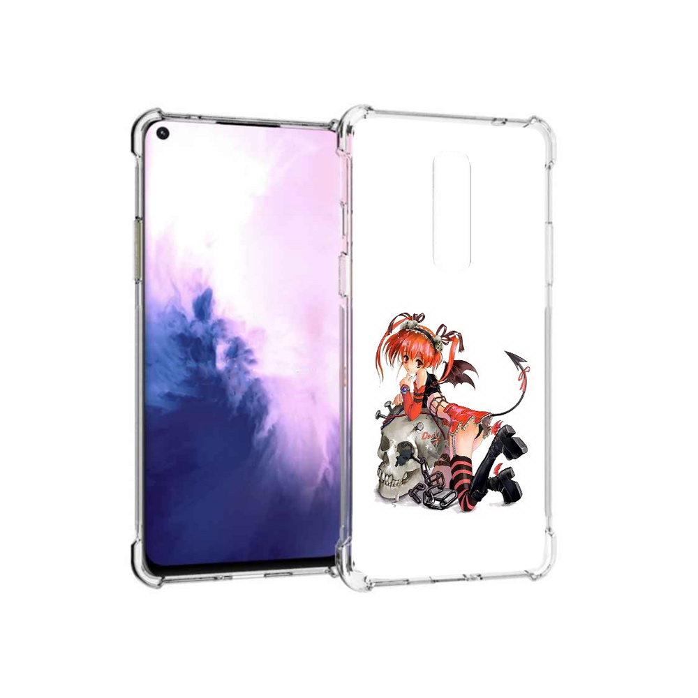 

Чехол MyPads Tocco для OnePlus 8 аниме (PT147214.134.221), Прозрачный, Tocco