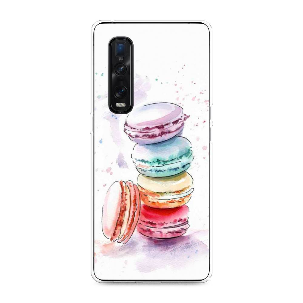 

Чехол Awog на Oppo Find X2 Pro "Пирамидка макарони 2", Разноцветный, 253350-10