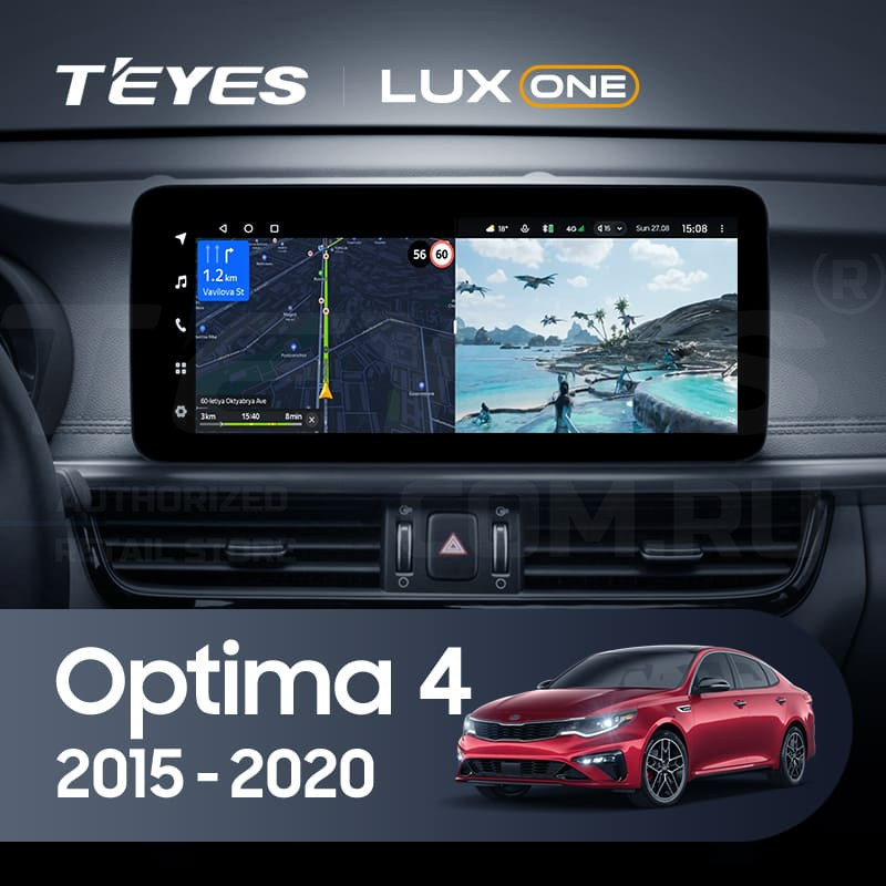 

Штатная магнитола Teyes LUX ONE 360 6/128 Kia Optima 4 JF (2015-2020) Тип-В, Lux One