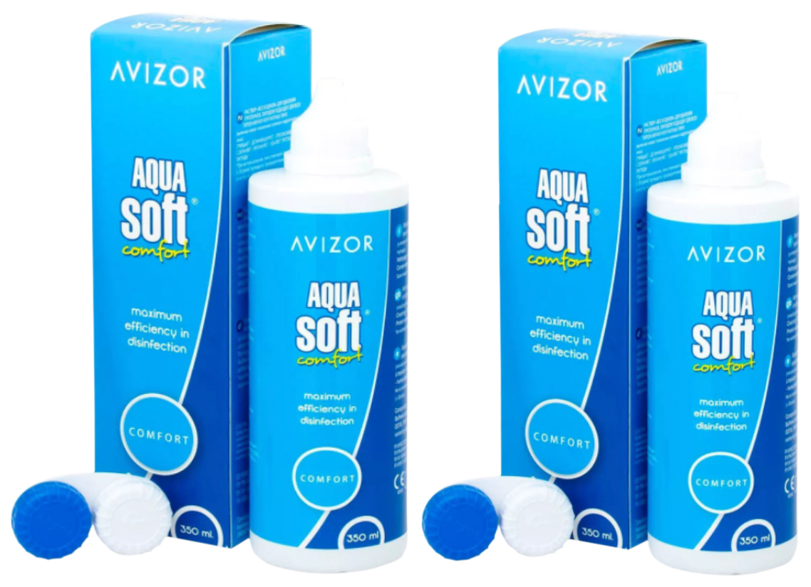Avizor Aqua Soft Comfort (Авизор Аквасофт Комфорт), 350 мл - 2 шт..