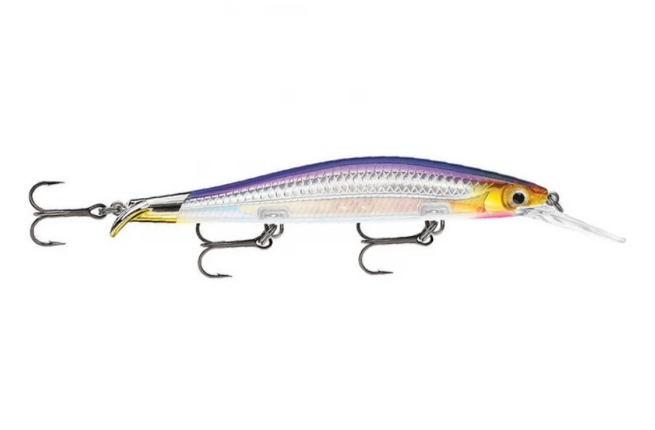

Воблер RAPALA RipStop Deep 12 /PD, Фиолетовый;серебристый, RipStop Deep