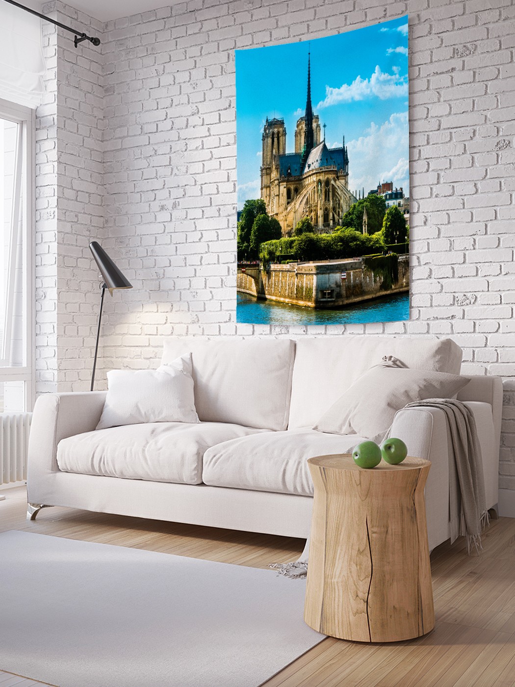 

Вертикальное фотопанно на стену JoyArty Путь к собору 150x200 см, Путь к собору