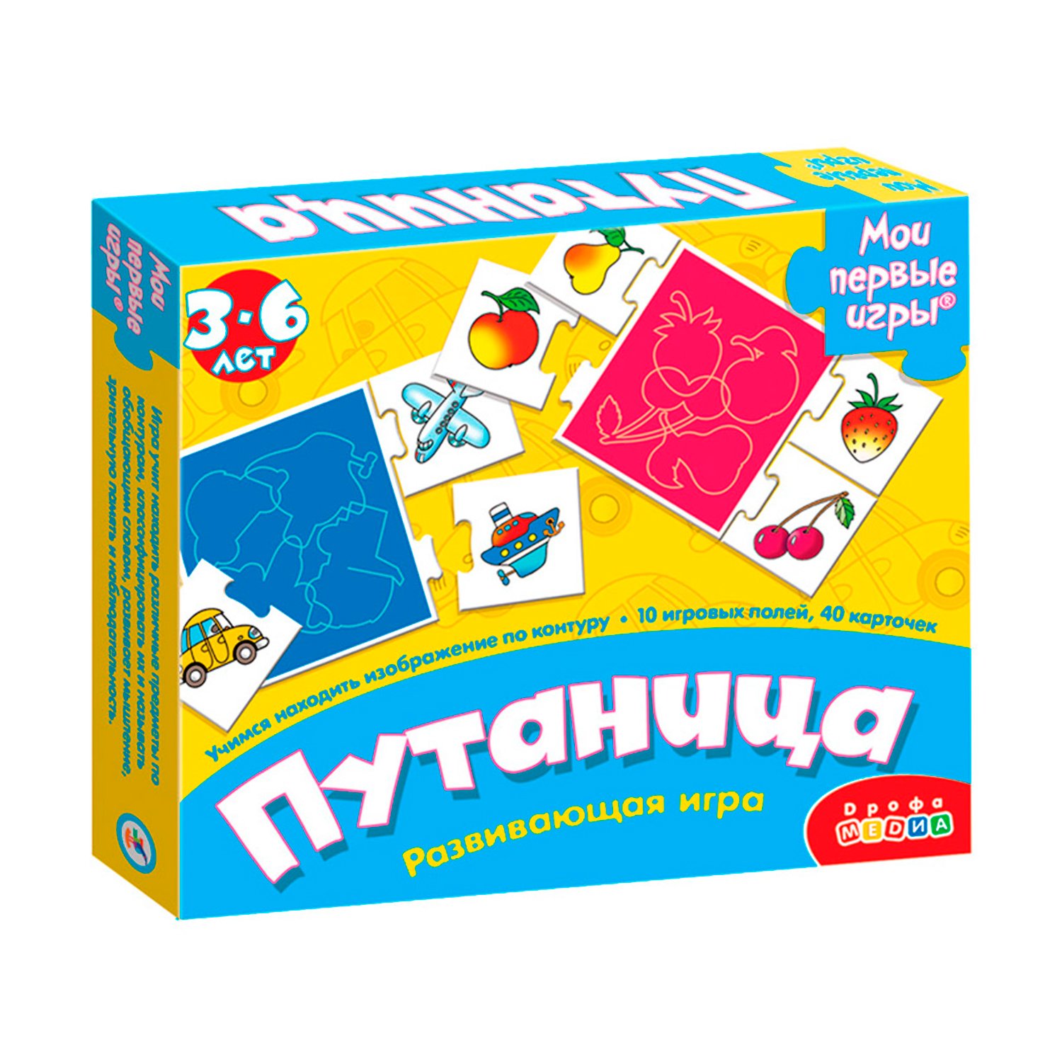 Развивающая игрушка Дрофа Мои первые игры Путаница 1791 478₽