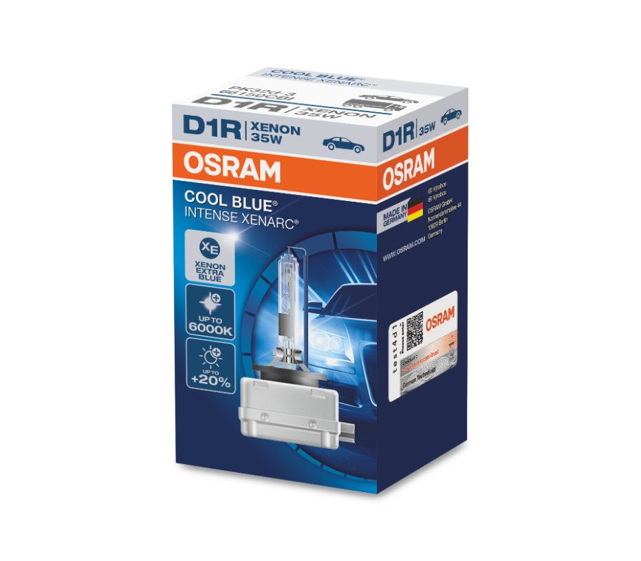 фото Лампа ксеноновая d1r osram xenarc cool blue intense - 66150cbi/66154cbi