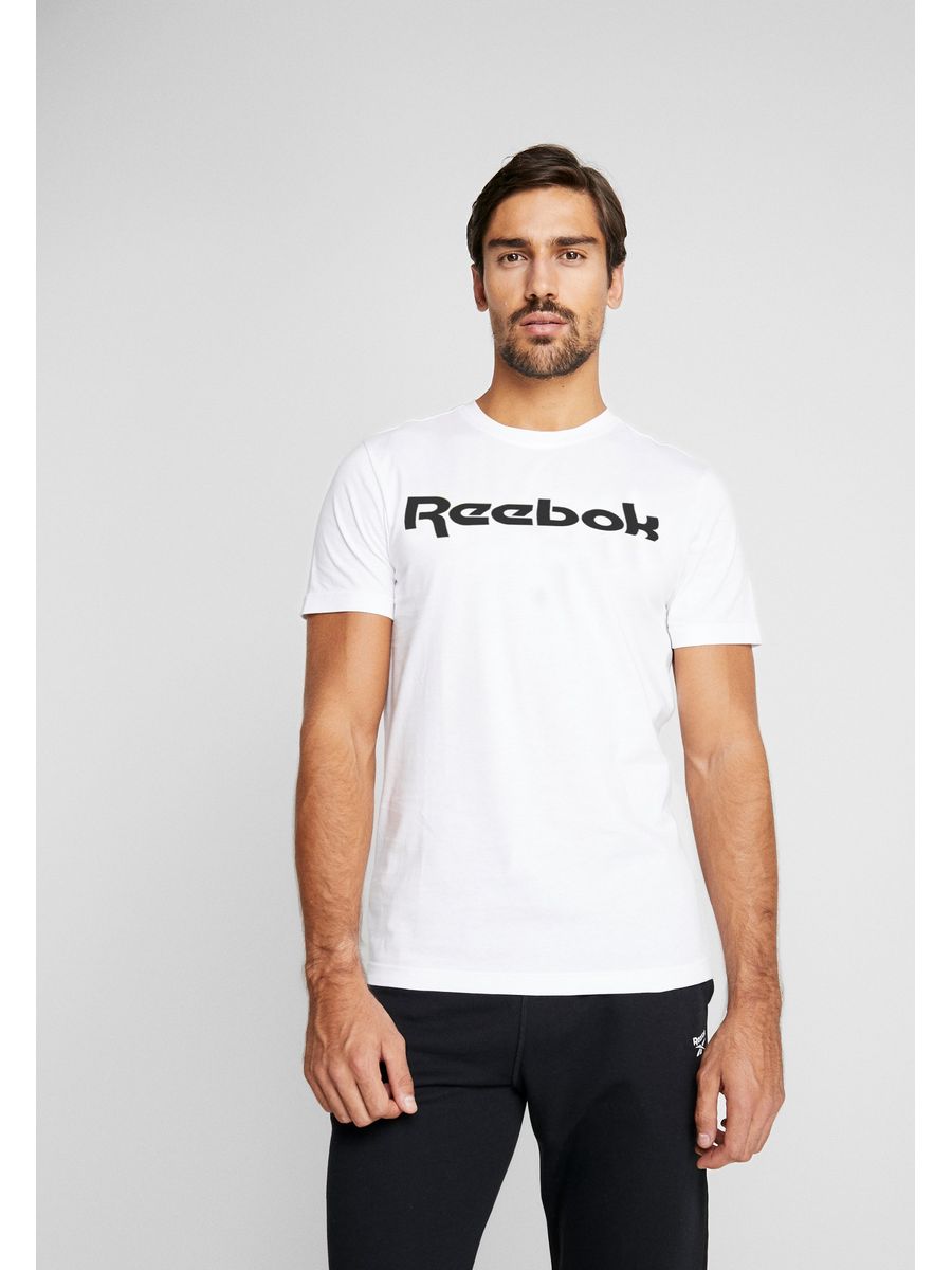 

Футболка мужская Reebok RE542D0OU белая L, Белый, RE542D0OU