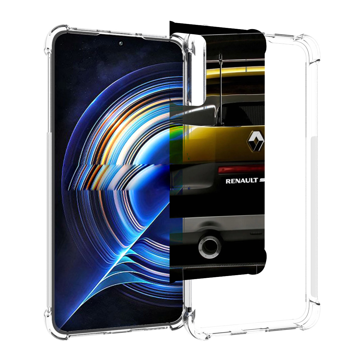 

Чехол MyPads renault-3 мужской для Tecno Camon 19 Neo, Прозрачный, Tocco