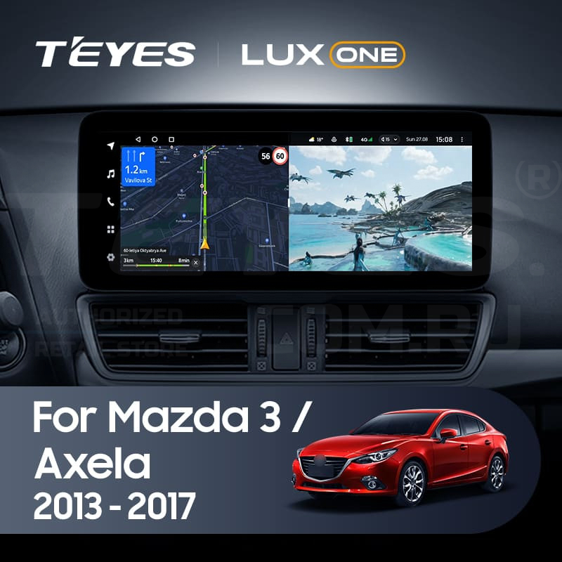 

Штатная магнитола Teyes LUX ONE 360 6/128 Mazda 3 BM (2013-2017) Тип-В, Lux One