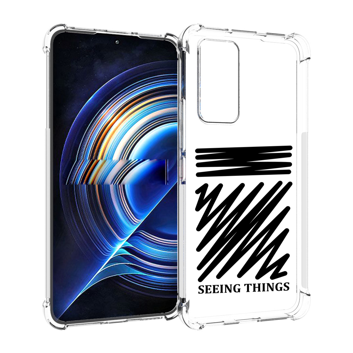 

Чехол MyPads seeing-things для Tecno Camon 19 Neo, Прозрачный, Tocco