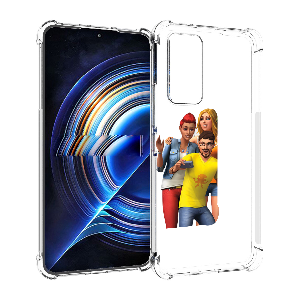 

Чехол MyPads sims для Tecno Camon 19 Neo, Прозрачный, Tocco
