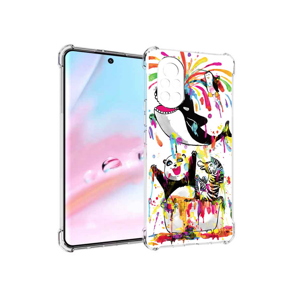 Чехол MyPads Хиппи кит для Huawei Nova 8 (ANG-LX1)